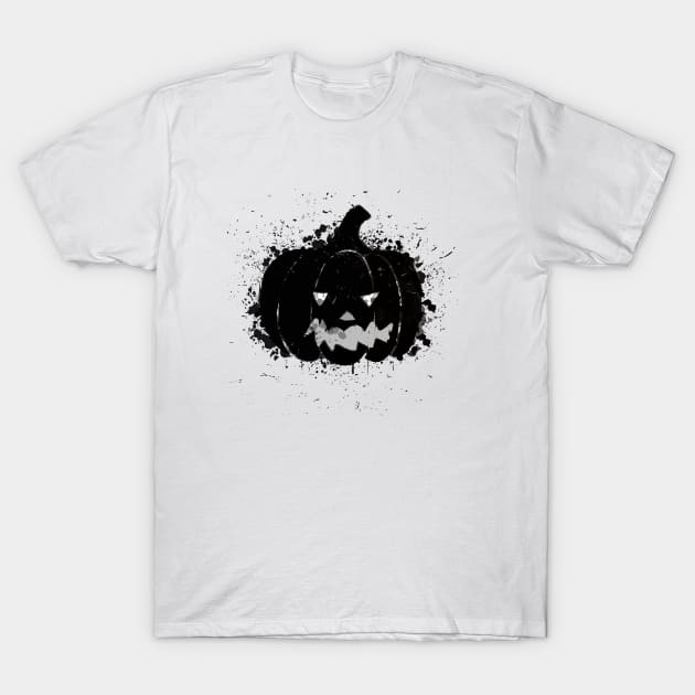 Pumpkin Halloween T-Shirt by LR_Collections